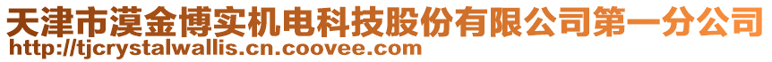 天津市漠金博實(shí)機(jī)電科技股份有限公司第一分公司