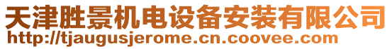 天津勝景機電設(shè)備安裝有限公司