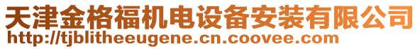 天津金格福機電設備安裝有限公司