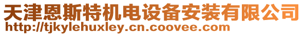 天津恩斯特機(jī)電設(shè)備安裝有限公司