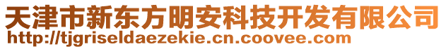 天津市新東方明安科技開發(fā)有限公司