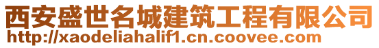 西安盛世名城建筑工程有限公司