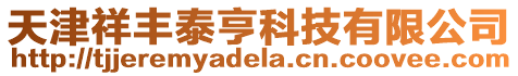 天津祥豐泰亨科技有限公司