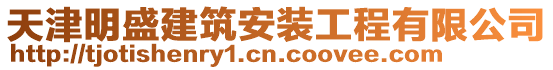 天津明盛建筑安裝工程有限公司