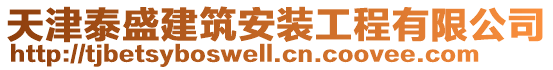 天津泰盛建筑安裝工程有限公司