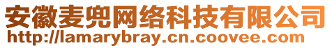 安徽麥兜網(wǎng)絡(luò)科技有限公司
