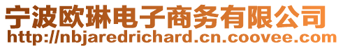寧波歐琳電子商務有限公司