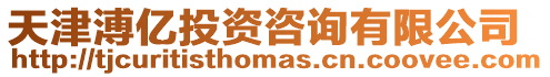 天津溥億投資咨詢有限公司