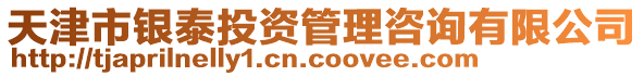 天津市銀泰投資管理咨詢有限公司