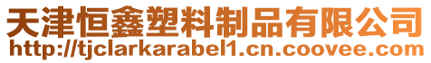 天津恒鑫塑料制品有限公司