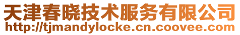 天津春曉技術服務有限公司