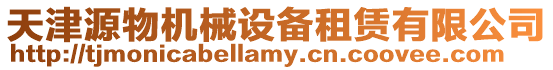 天津源物機械設備租賃有限公司