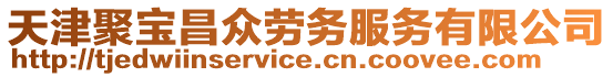 天津聚寶昌眾勞務(wù)服務(wù)有限公司