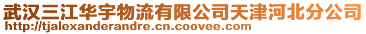武漢三江華宇物流有限公司天津河北分公司