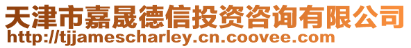 天津市嘉晟德信投資咨詢有限公司