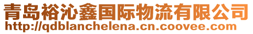 青島裕沁鑫國(guó)際物流有限公司