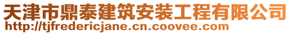 天津市鼎泰建筑安裝工程有限公司