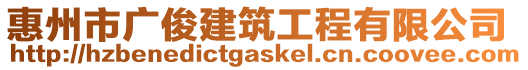 惠州市廣俊建筑工程有限公司