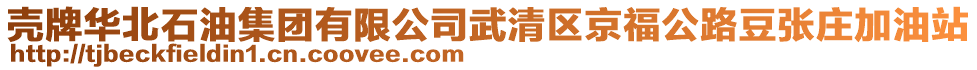 殼牌華北石油集團(tuán)有限公司武清區(qū)京福公路豆張莊加油站