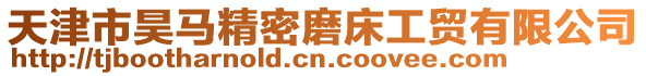 天津市昊馬精密磨床工貿有限公司