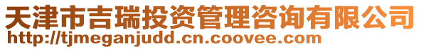 天津市吉瑞投資管理咨詢有限公司