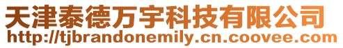 天津泰德萬宇科技有限公司