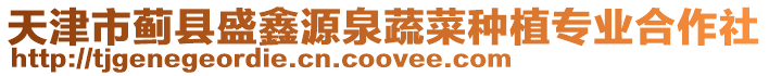 天津市薊縣盛鑫源泉蔬菜種植專業合作社