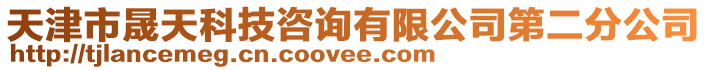 天津市晟天科技咨詢有限公司第二分公司