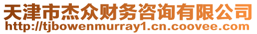 天津市杰眾財務(wù)咨詢有限公司