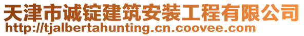 天津市誠錠建筑安裝工程有限公司