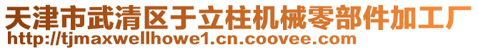 天津市武清區(qū)于立柱機械零部件加工廠