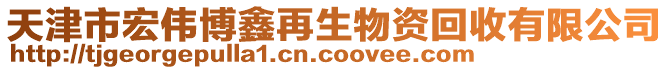 天津市宏偉博鑫再生物資回收有限公司