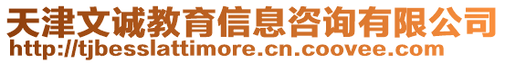 天津文誠教育信息咨詢有限公司