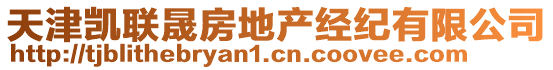 天津凱聯(lián)晟房地產(chǎn)經(jīng)紀(jì)有限公司