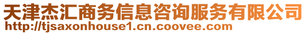 天津杰匯商務(wù)信息咨詢服務(wù)有限公司