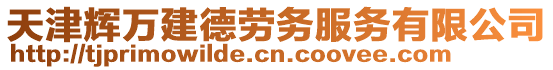 天津輝萬建德勞務(wù)服務(wù)有限公司