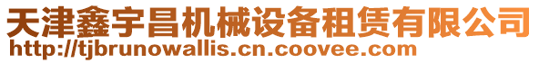 天津鑫宇昌機(jī)械設(shè)備租賃有限公司