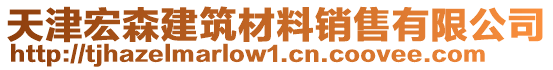 天津宏森建筑材料銷售有限公司