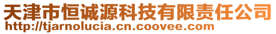 天津市恒誠源科技有限責任公司