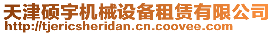 天津碩宇機械設備租賃有限公司