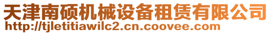 天津南碩機械設(shè)備租賃有限公司