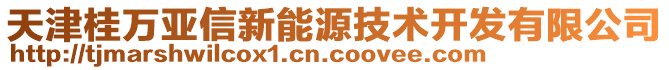 天津桂萬亞信新能源技術(shù)開發(fā)有限公司