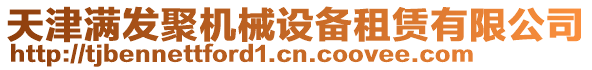 天津滿發(fā)聚機械設備租賃有限公司