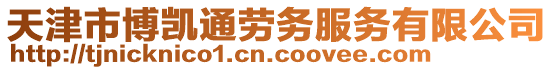 天津市博凱通勞務(wù)服務(wù)有限公司