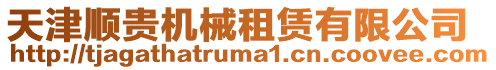 天津順貴機械租賃有限公司