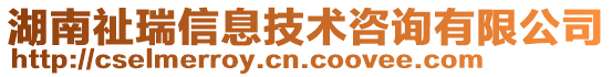 湖南祉瑞信息技術咨詢有限公司