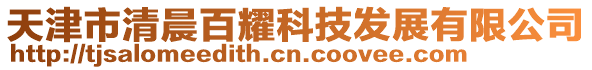 天津市清晨百耀科技發展有限公司