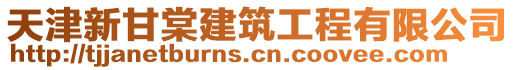 天津新甘棠建筑工程有限公司