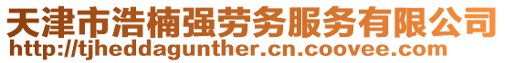 天津市浩楠強勞務(wù)服務(wù)有限公司