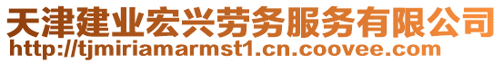 天津建業(yè)宏興勞務(wù)服務(wù)有限公司